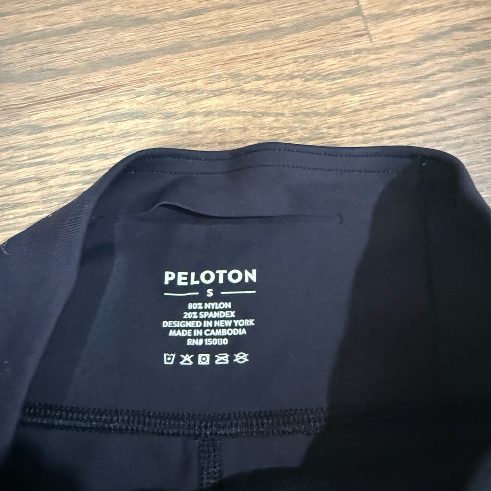 Never worn Peloton Women's Black Bike Shorts - Picture 2 of 3